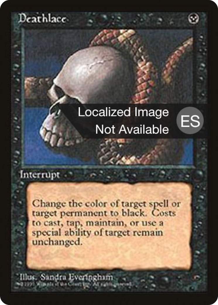 Deathlace (4BB-131) [Fourth Edition Foreign Black Border] MTG Single Wizards of the Coast