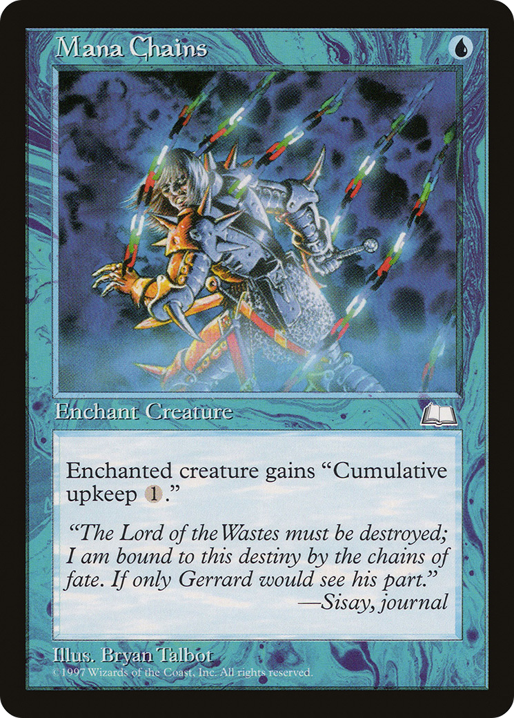 Mana Chains (WTH-041) [Weatherlight] MTG Single Wizards of the Coast
