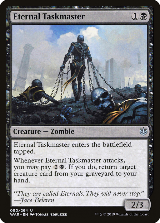 Eternal Taskmaster (WAR-090) [War of the Spark] MTG Single Wizards of the Coast