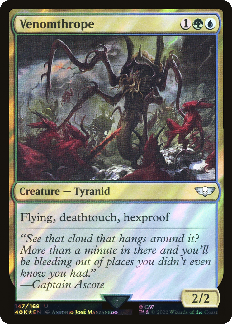 Venomthrope (40K-147★) [Warhammer 40,000 Commander] Foil MTG Single Wizards of the Coast