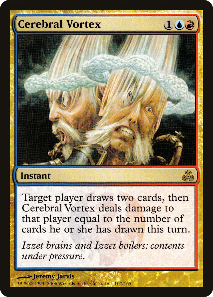 Cerebral Vortex (GPT-107) [Guildpact] MTG Single Wizards of the Coast