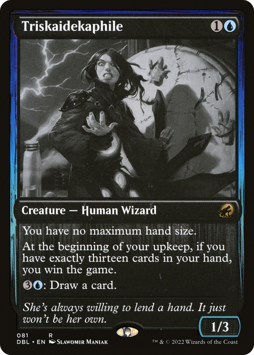 Triskaidekaphile (DBL-081) [Innistrad: Double Feature] Foil MTG Single Wizards of the Coast