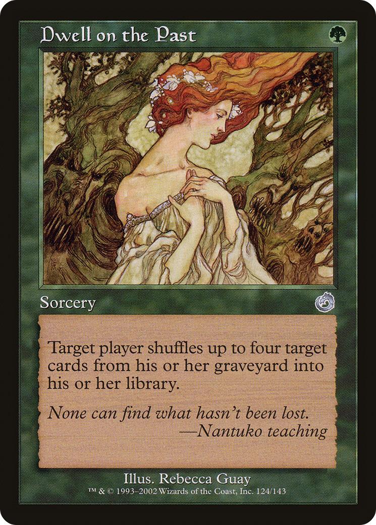 Dwell on the Past (TOR-124) [Torment] MTG Single Wizards of the Coast