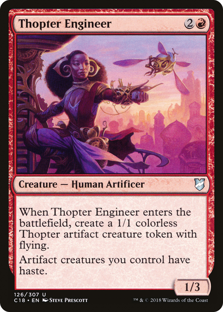 Thopter Engineer (C18-126) [Commander 2018] MTG Single Wizards of the Coast