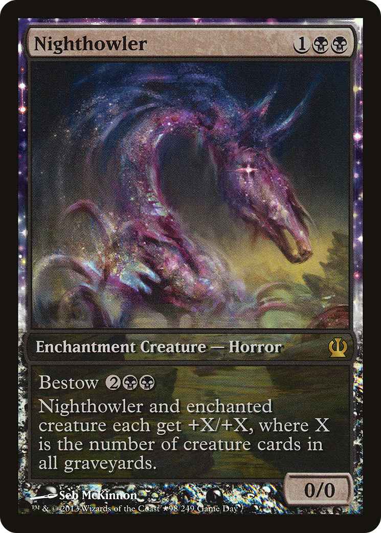 Nighthowler (GAME-098) [Theros Promos] Foil MTG Single Wizards of the Coast