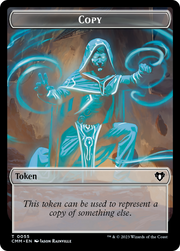 Elspeth, Sun's Champion Emblem // Copy (55) Double-Sided Token [Tokens] Commander Masters Tokens MTG Single Magic: The Gathering