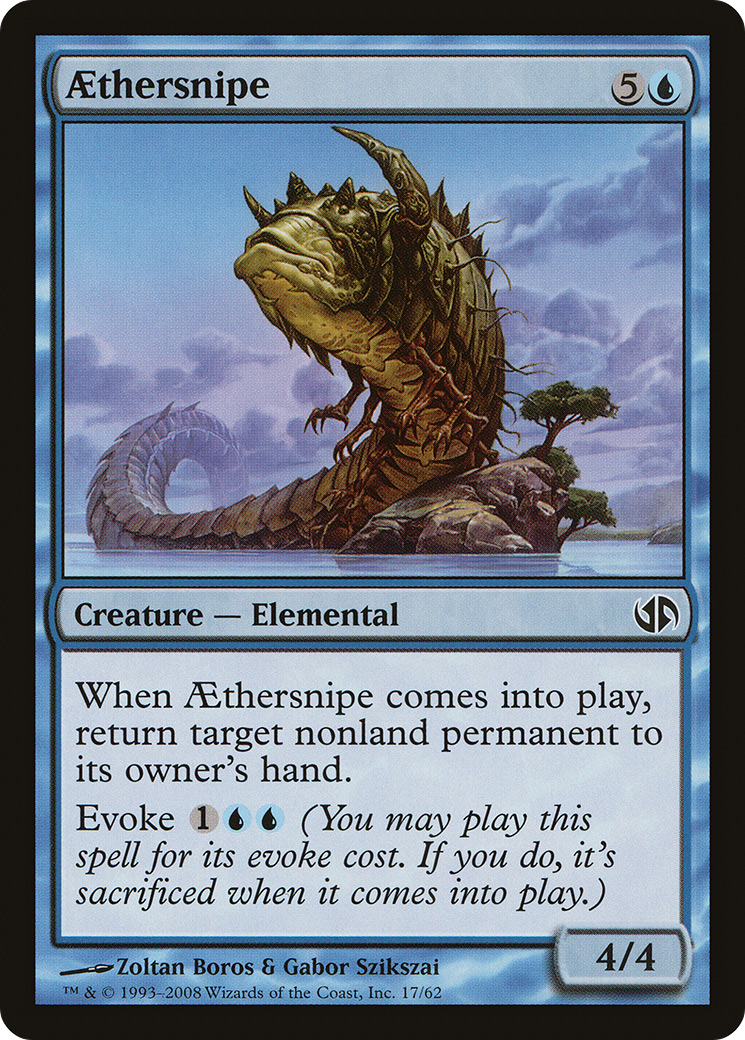 Aethersnipe (DD2-017) [Misc] Duel Decks: Jace vs. Chandra MTG Single Wizards of the Coast
