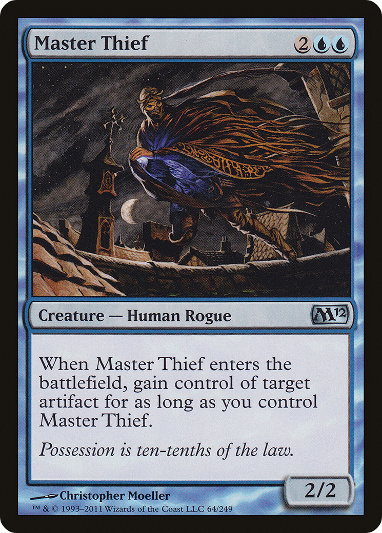 Master Thief (M12-064) [Magic 2012] Foil MTG Single Wizards of the Coast