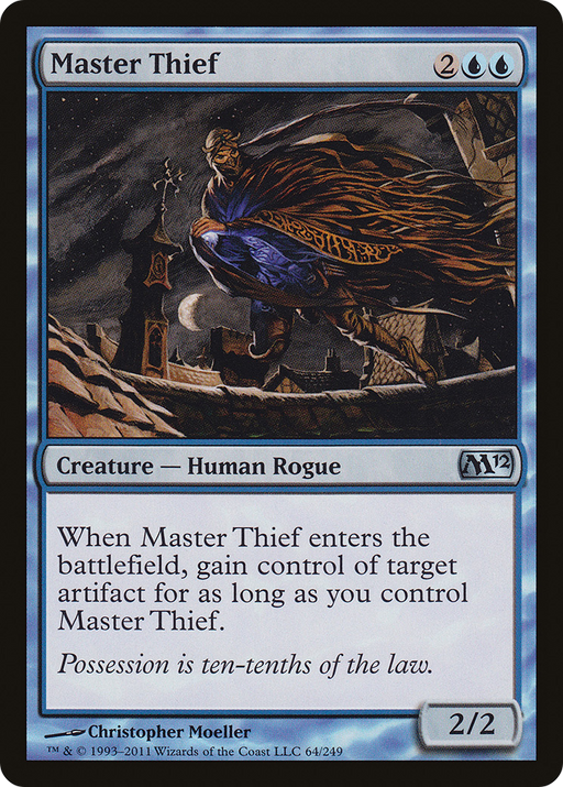 Master Thief (M12-064) [Magic 2012] Foil MTG Single Wizards of the Coast