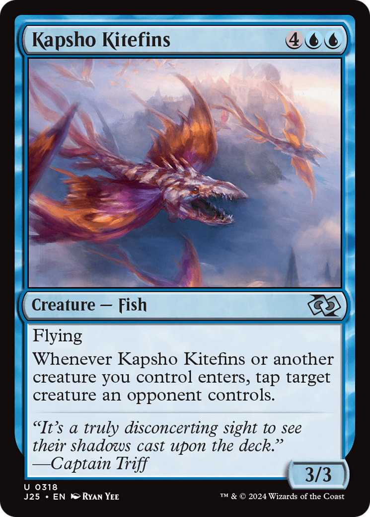 Kapsho Kitefins (J25-318) [Foundations Jumpstart] MTG Single Wizards of the Coast
