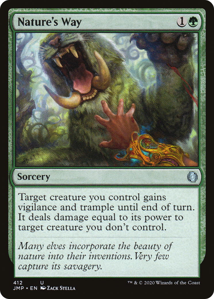 Nature's Way (JMP-412) [Jumpstart] MTG Single Wizards of the Coast