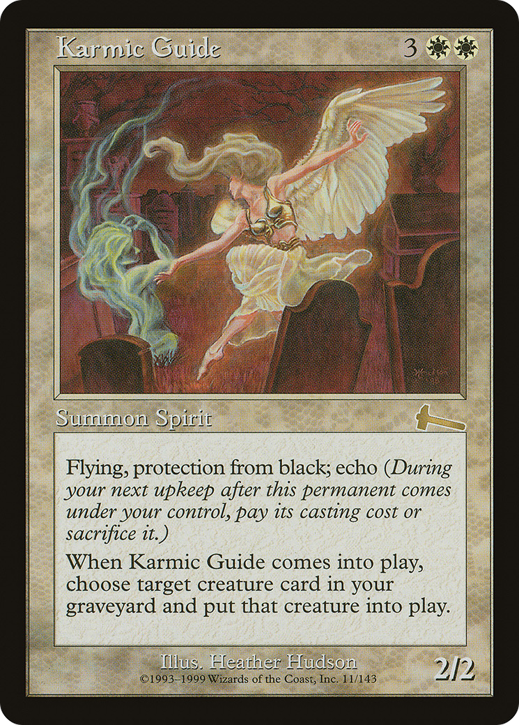 Karmic Guide (ULG-011) [Urza's Legacy] MTG Single Wizards of the Coast