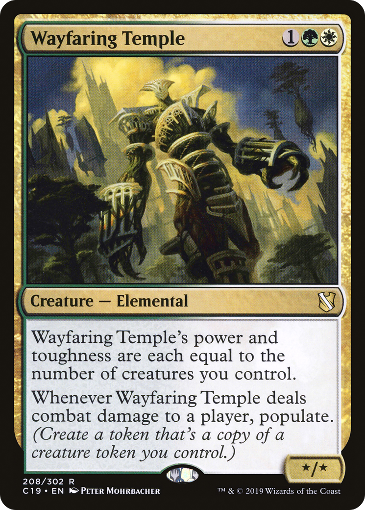 Wayfaring Temple (C19-208) [Commander 2019] MTG Single Wizards of the Coast