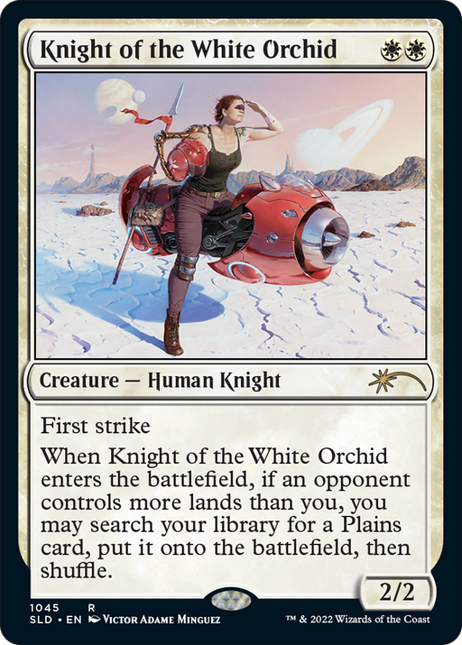 Knight of the White Orchid (SLD-1045) [Secret Lair] Drop MTG Single Wizards of the Coast