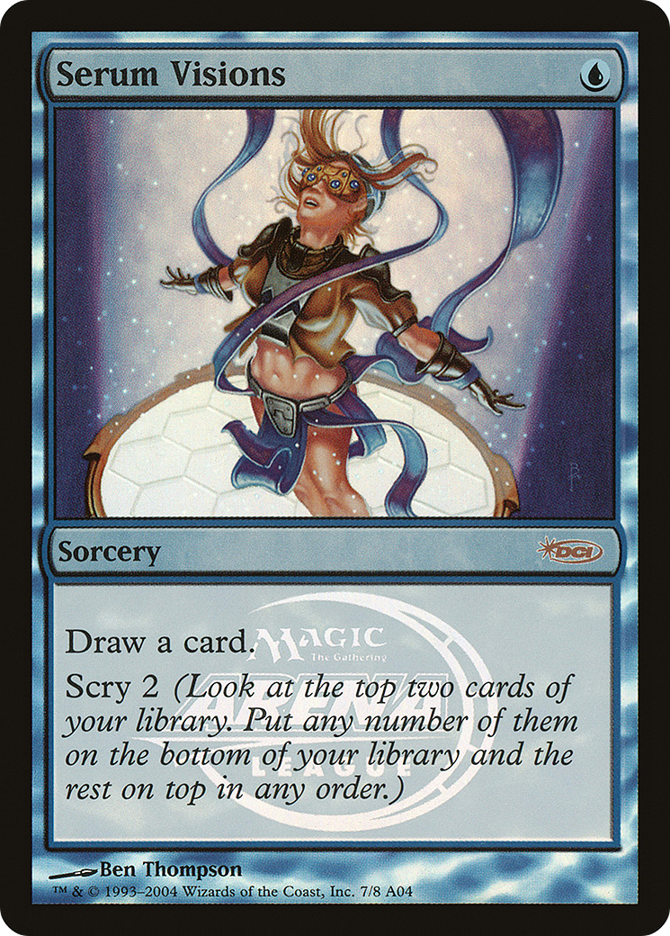 Serum Visions (ARENA-) [Misc] Arena League 2004 Foil MTG Single Wizards of the Coast