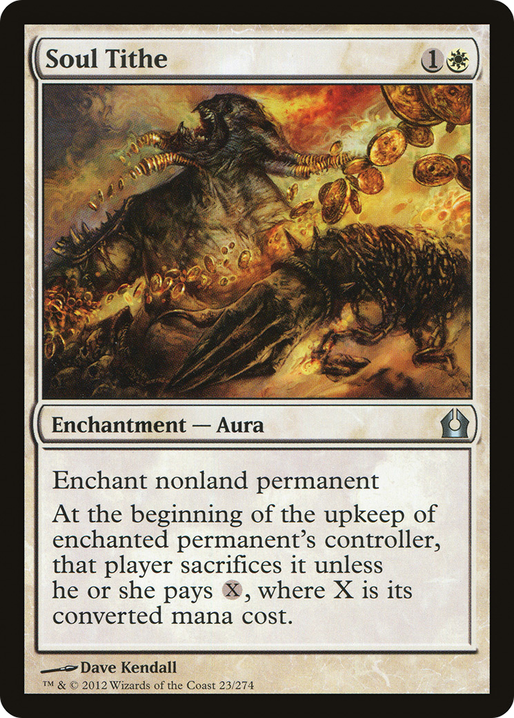 Soul Tithe (RTR-023) [Return to Ravnica] MTG Single Wizards of the Coast
