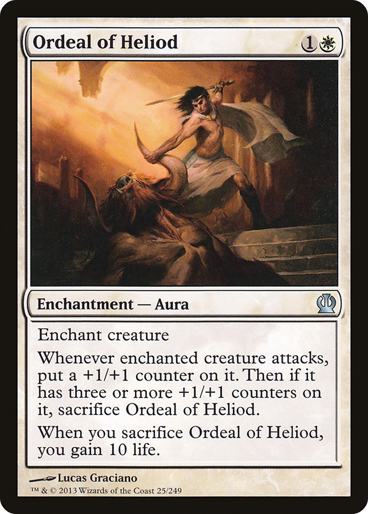Ordeal of Heliod (THS-025) [Theros] MTG Single Wizards of the Coast