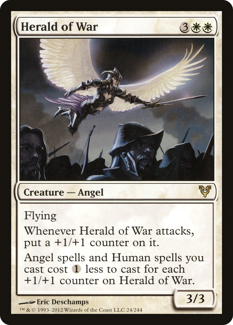 Herald of War (AVR-024) [Avacyn Restored] MTG Single Wizards of the Coast