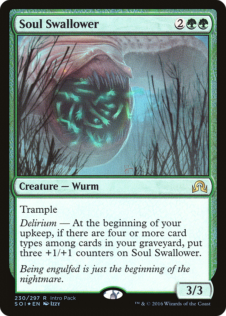Soul Swallower (UMP-230) [Shadows over Innistrad Promos] Foil MTG Single Wizards of the Coast