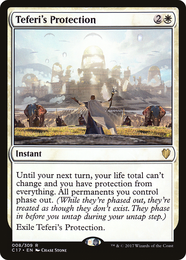 Teferi's Protection (C17-008) [Commander 2017] MTG Single Wizards of the Coast
