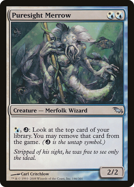 Puresight Merrow (SHM-146) [Shadowmoor] MTG Single Wizards of the Coast