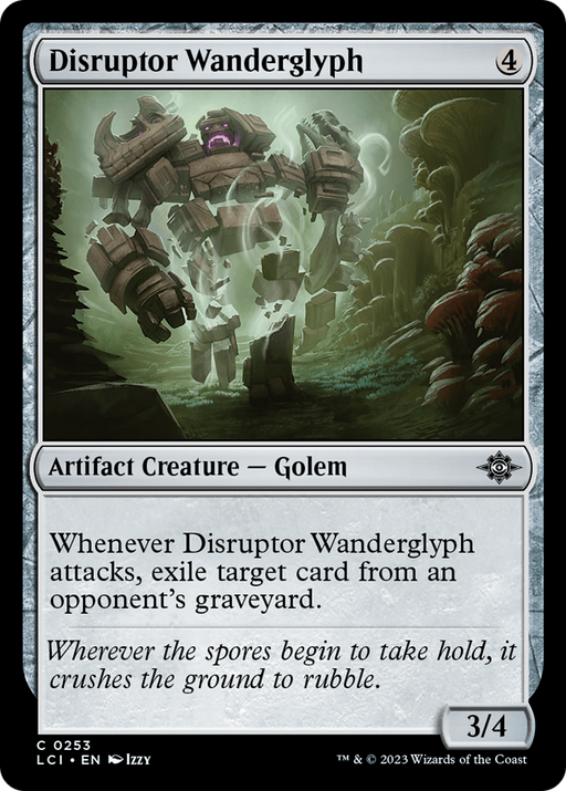 Disruptor Wanderglyph (LCI-253) [The Lost Caverns of Ixalan] MTG Single Wizards of the Coast
