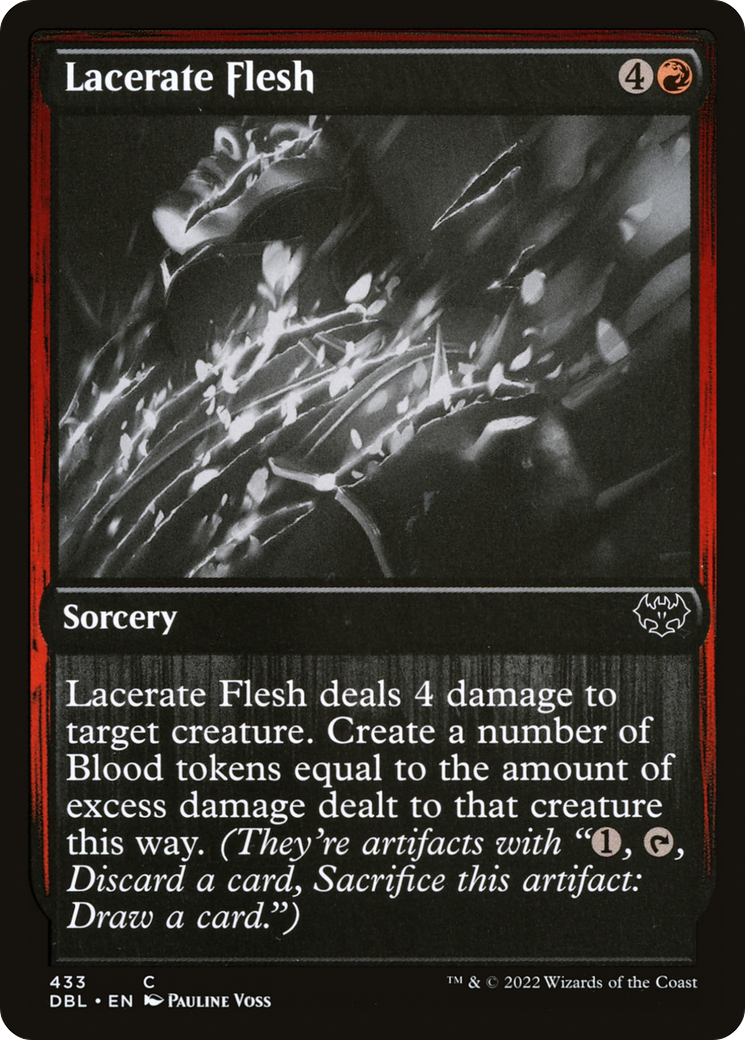 Lacerate Flesh (DBL-433) [Innistrad: Double Feature] MTG Single Wizards of the Coast