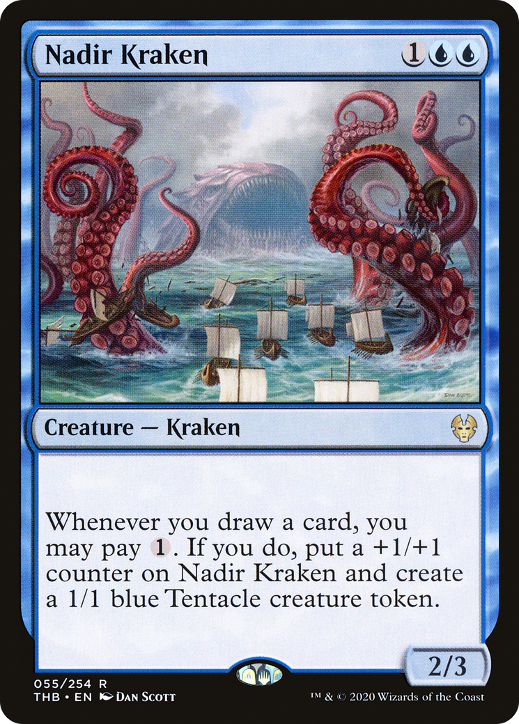 Nadir Kraken (THB-055) [Theros Beyond Death] MTG Single Wizards of the Coast