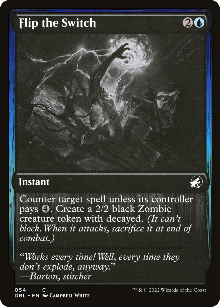 Flip the Switch (DBL-054) [Innistrad: Double Feature] Foil MTG Single Wizards of the Coast