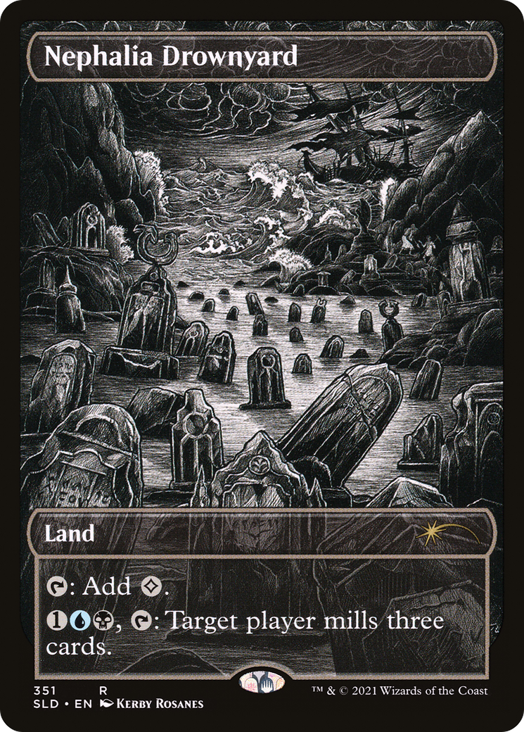 Nephalia Drownyard (SLD-351) [Secret Lair] Drop Foil MTG Single Wizards of the Coast