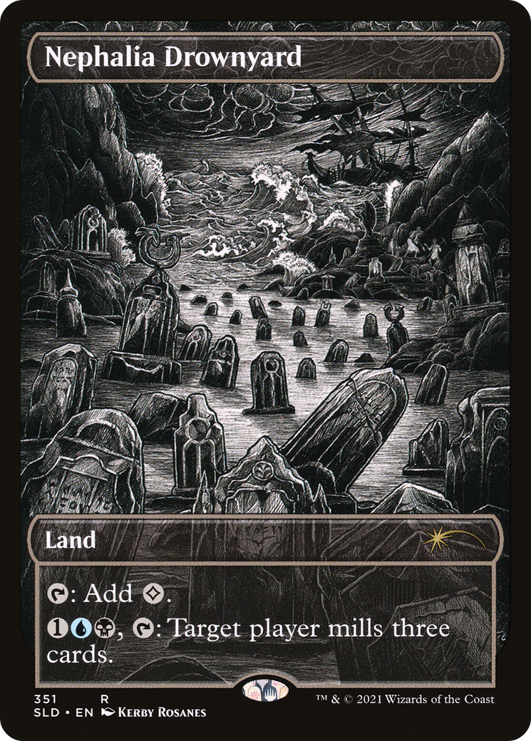 Nephalia Drownyard (SLD-351) [Secret Lair] Drop Foil MTG Single Wizards of the Coast