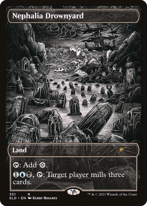 Nephalia Drownyard (SLD-351) [Secret Lair] Drop Foil MTG Single Wizards of the Coast
