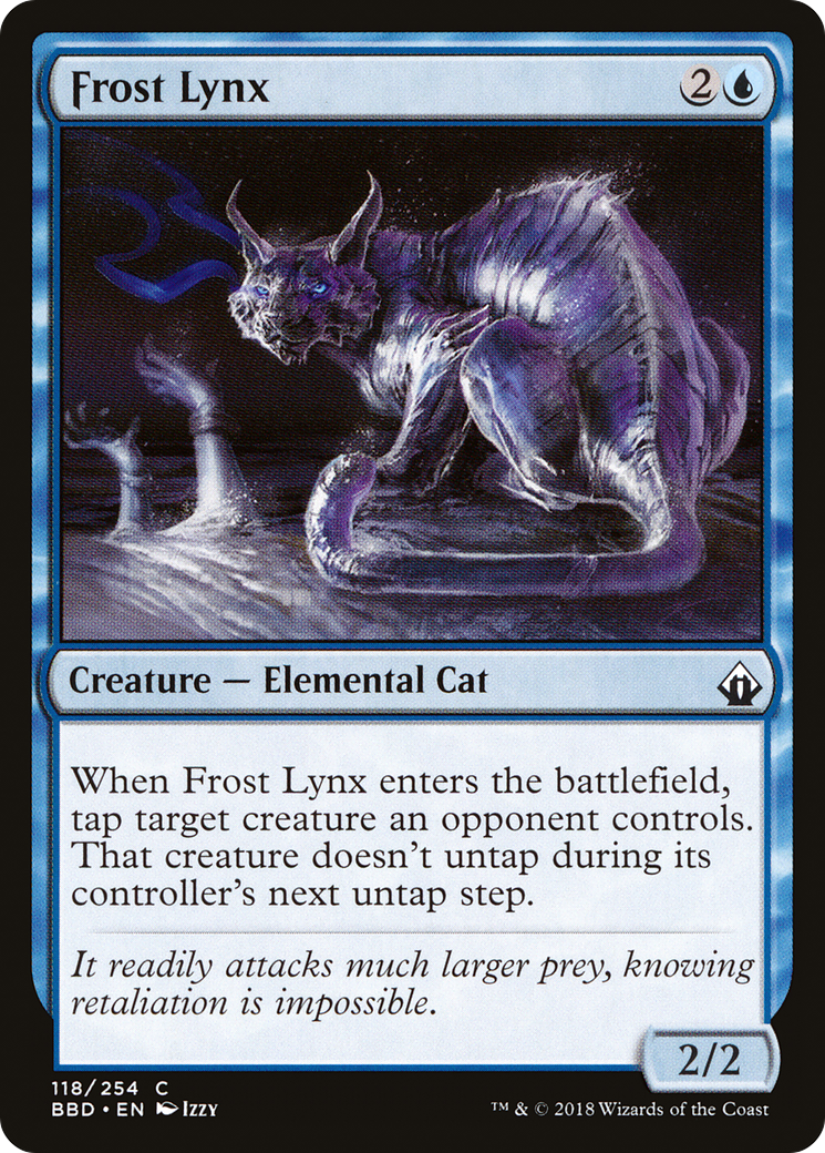Frost Lynx (BBD-118) [Battlebond] MTG Single Wizards of the Coast