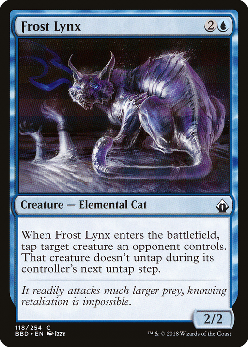 Frost Lynx (BBD-118) [Battlebond] MTG Single Wizards of the Coast