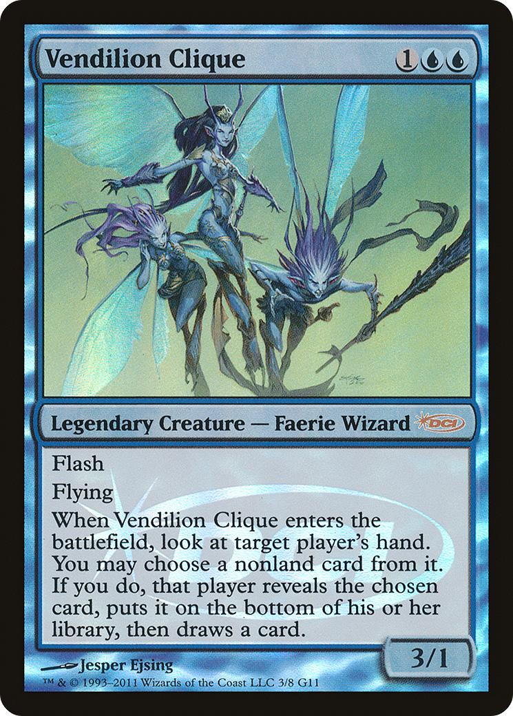 Vendilion Clique (JDG-003) [Misc] Judge Gift Cards 2011 Foil MTG Single Wizards of the Coast
