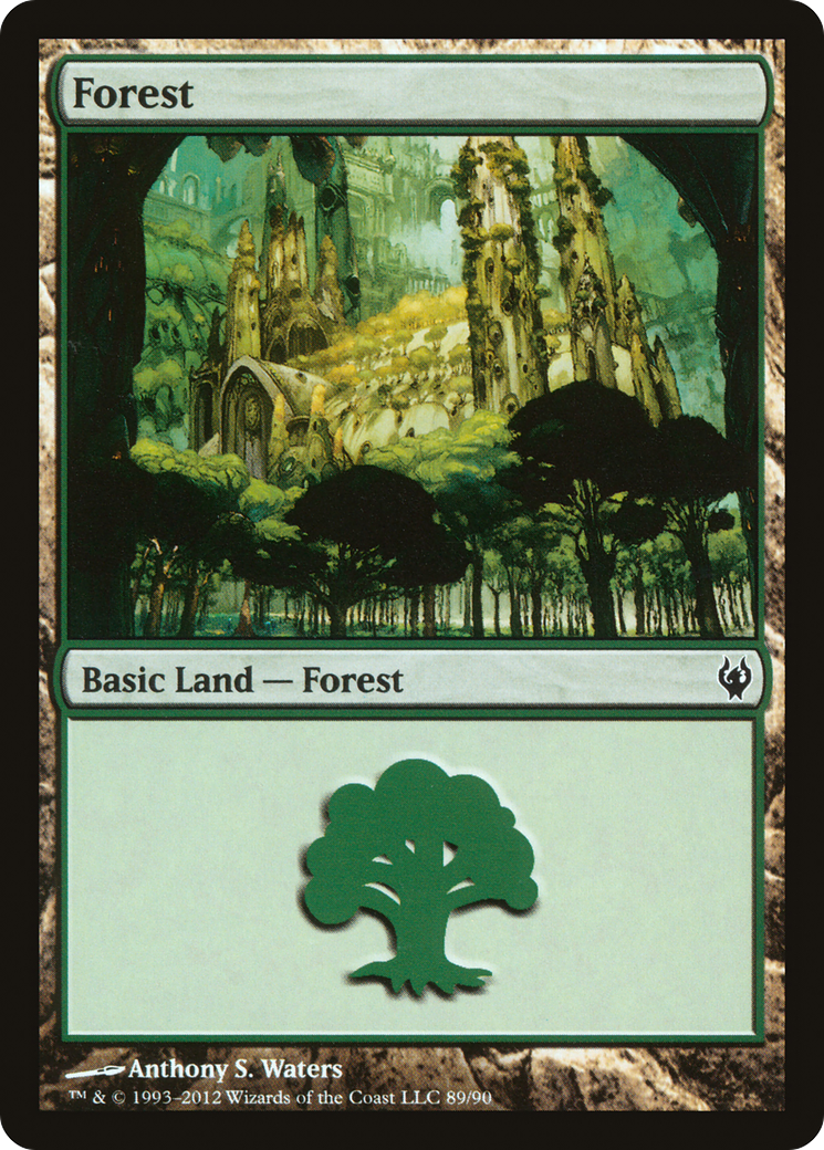 Forest (DDJ-089) [Misc] Duel Decks: Izzet vs. Golgari MTG Single Wizards of the Coast