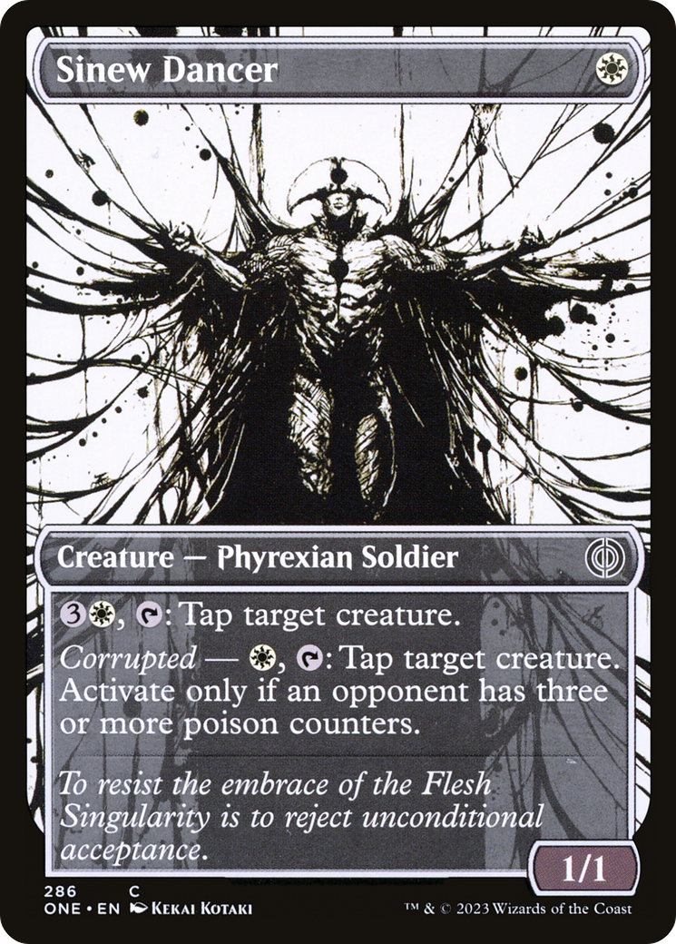 Sinew Dancer (ONE-286) [Phyrexia: All Will Be One] (Showcase) MTG Single Wizards of the Coast