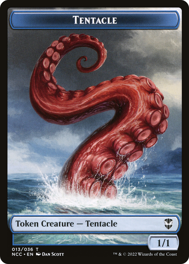 Tentacle (TNCC-013) [Tokens] New Capenna Commander Tokens Foil MTG Single Wizards of the Coast