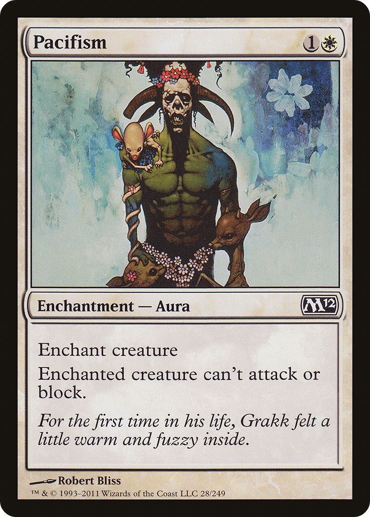 Pacifism (M12-028) [Magic 2012] MTG Single Wizards of the Coast