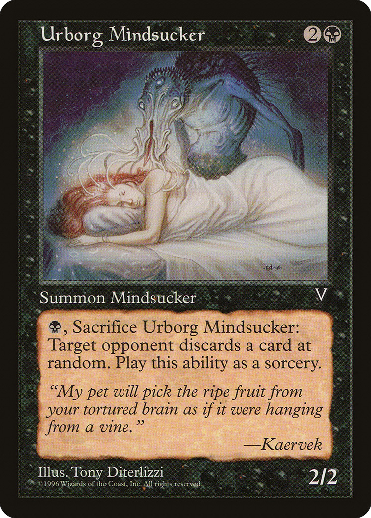 Urborg Mindsucker (VIS-071) [Visions] MTG Single Wizards of the Coast