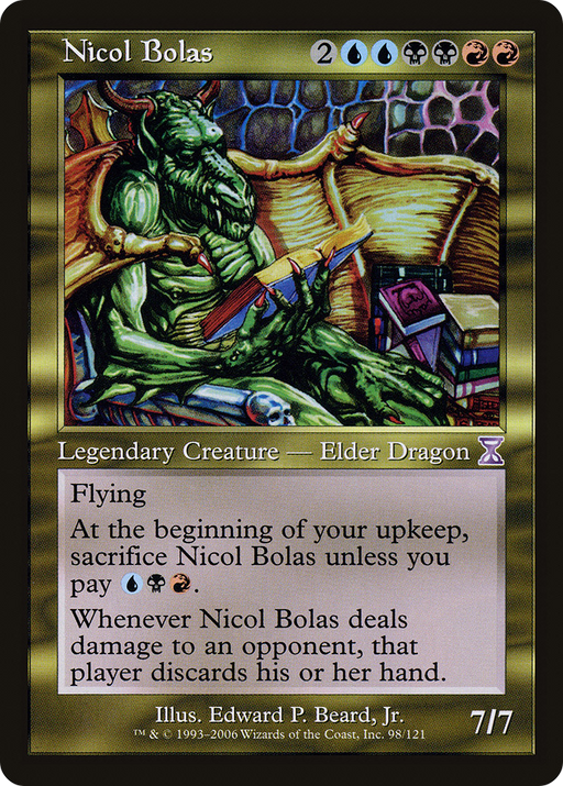 Nicol Bolas (TSB-098) [Time Spiral Timeshifted] Foil MTG Single Wizards of the Coast