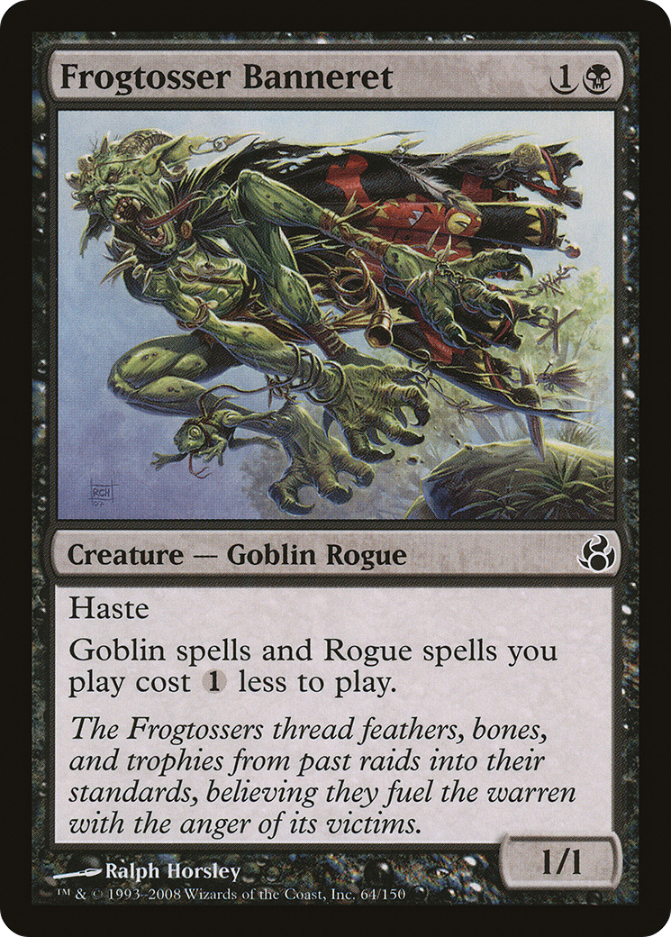 Frogtosser Banneret (MOR-064) [Morningtide] MTG Single Wizards of the Coast