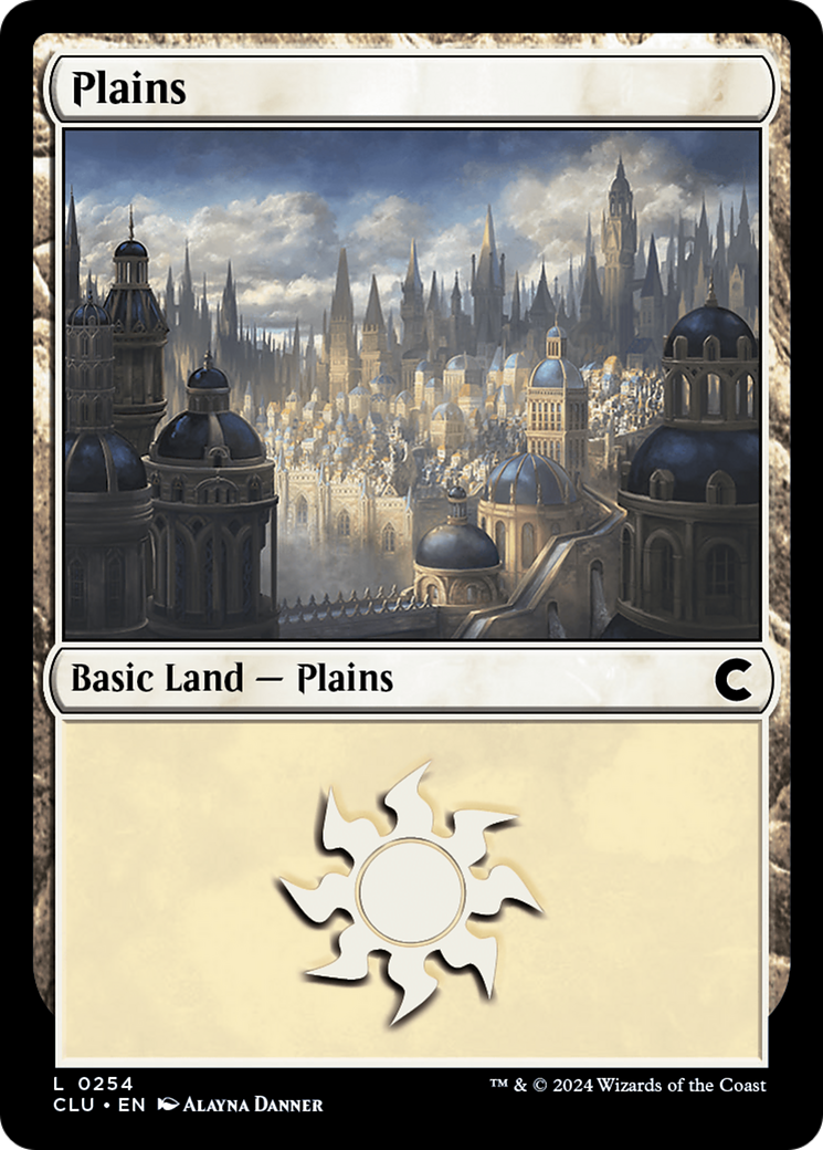 Plains (0254) (CLU-254) [Ravnica: Clue Edition] MTG Single Wizards of the Coast