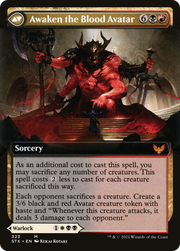 Extus, Oriq Overlord (STX-323) [Strixhaven: School of Mages] (Extended Art) Foil MTG Single Wizards of the Coast