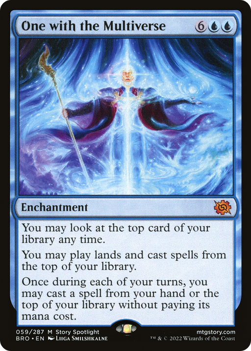 One with the Multiverse (BRO-059) [The Brothers' War] MTG Single Wizards of the Coast
