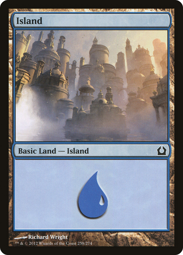 Island (RTR-258) [Return to Ravnica] Foil MTG Single Wizards of the Coast