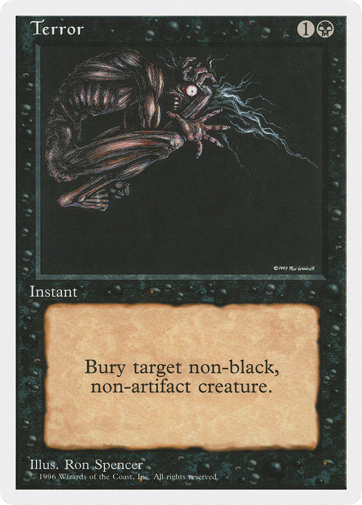 Terror (2PS-025) [Misc] Introductory Two-Player Set MTG Single Wizards of the Coast