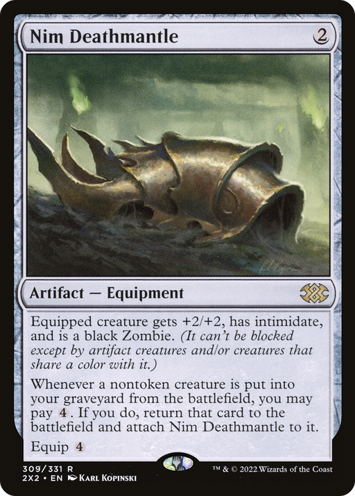 Nim Deathmantle (2X2-309) [Double Masters 2022] MTG Single Wizards of the Coast