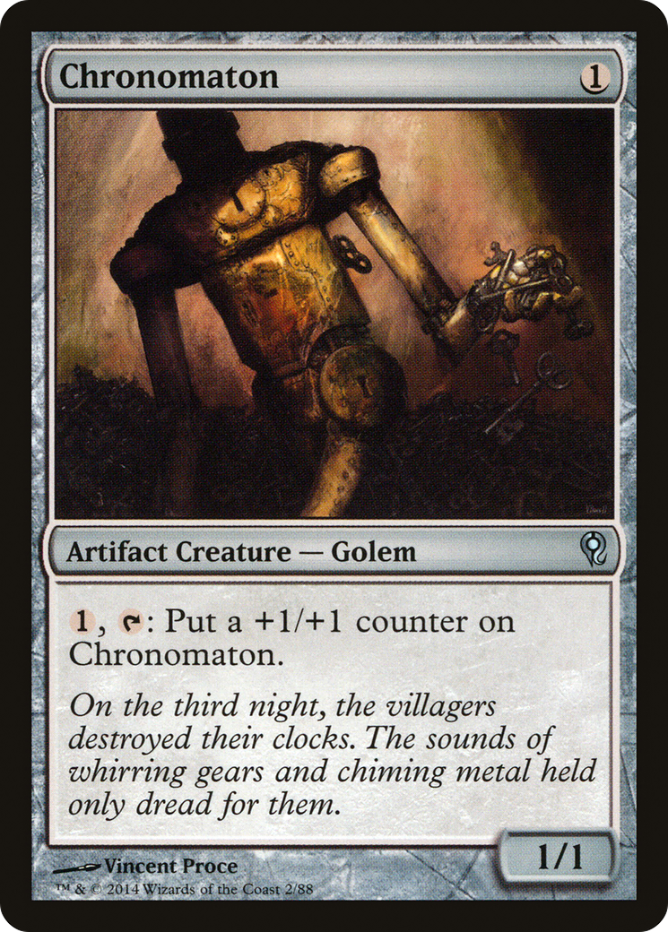Chronomaton (DDM-002) [Misc] Duel Decks: Jace vs. Vraska MTG Single Wizards of the Coast