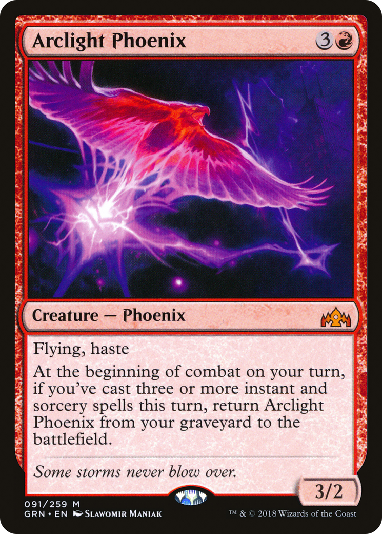 Arclight Phoenix (GRN-091) [Guilds of Ravnica] Foil MTG Single Wizards of the Coast